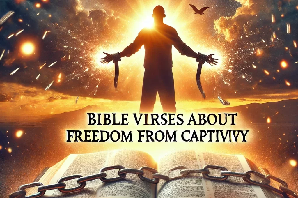 30 Amazing Bible Verses About Freedom from Captivity 2026